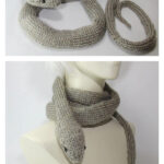 Oak Snake Free Knitting Pattern