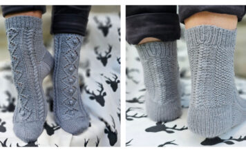 Reserl Socks Free Knitting Pattern