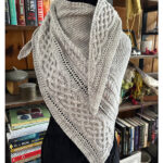 Saxon Braid Shawl Free Knitting Pattern