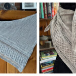 Saxon Braid Shawl Free Knitting Pattern