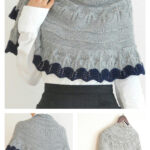 Sneg Shawl Free Knitting Pattern