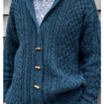 Snowshoe Men’s Cardigan Free Knitting Pattern