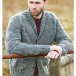 Thorpe Textured Cardigan Free Knitting Pattern