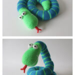 Twirly Snake Toy Knitting Pattern