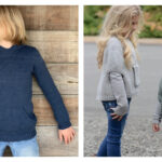 10+ Kangaroo Pocket Kids Sweater Knitting Patterns