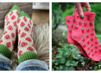 Berry Socks Knitting Patterns