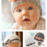 Bow Baby Hat Knitting Pattern