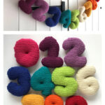 Bubble Writing Numbers Knitting Pattern