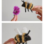 Bumblebee Toy Free Knitting Pattern