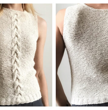 Carter Tank Free Knitting Pattern