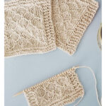 Diamond Coasters Free Knitting Pattern