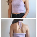 Halter Neck Top Knitting Pattern