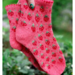 Itty Bitty Berry Socks Knitting Pattern