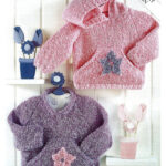 Kids Hooded Sweater Knitting Pattern