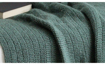 Meadow Lane Blanket Free Knitting Pattern