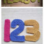 Numbers Free Knitting Pattern