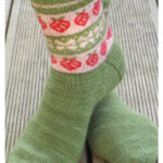 Strawberry Fields Socks Free Knitting Pattern