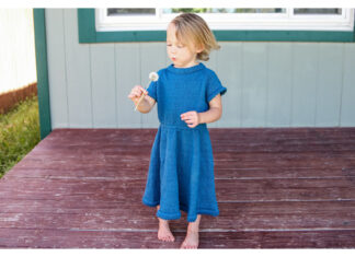 Baby June Dress Free Knitting Pattern