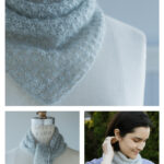 Blackberry Kerchief Free Knitting Pattern