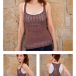 Make Up Your Mind Racer Back Tank Free Knitting Pattern