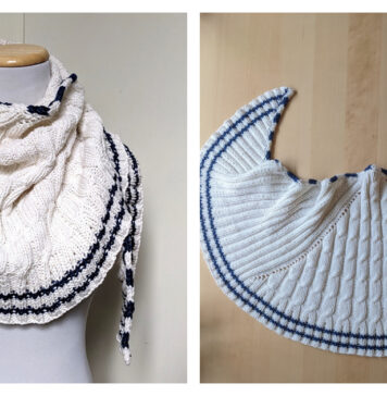 Mirka Shawl Free Knitting Pattern