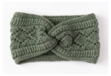 Pine Forest Headband Free Knitting Pattern