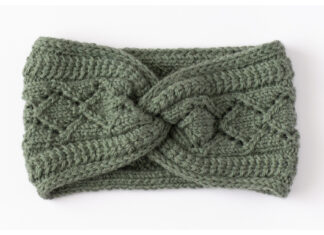 Pine Forest Headband Free Knitting Pattern