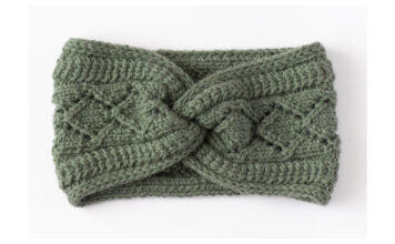 Pine Forest Headband Free Knitting Pattern