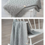 Pinwheel Reversible Baby Blanket Knitting Pattern