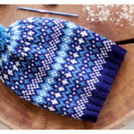Popinjay Beanie Hat Free Knitting Pattern