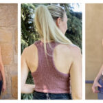 Racer Back Top Knitting Patterns