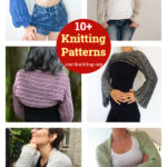 Shrug Sweater Crop Top Knitting Patterns