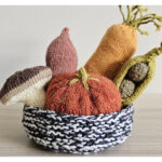 Vegetable Basket Free Knitting Pattern