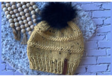 Honey Brook Beanie Hat Free Knitting Pattern