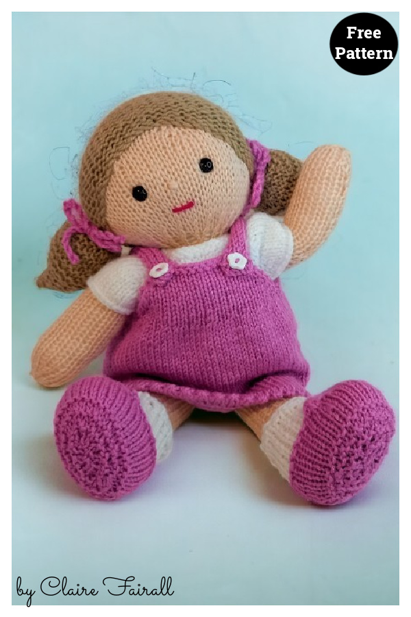 Ida Doll Free Knitting Pattern