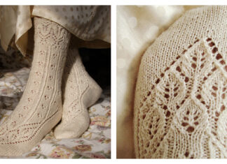 Lingerie Socks Free Knitting Pattern