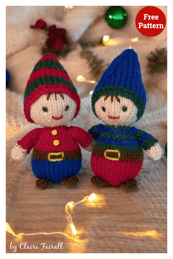 Little Elves Free Knitting Pattern