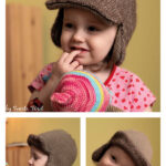 Oak Leaf Hat Free Knitting Pattern