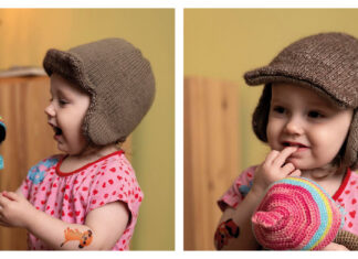 Oak Leaf Hat Free Knitting Pattern