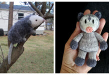 Opossum Animal Knitting Patterns