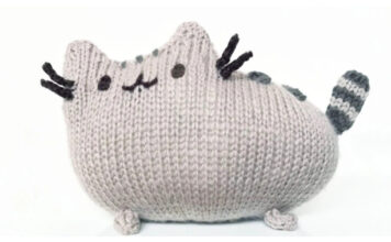 Pusheen Cat Toy Free Knitting Pattern