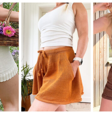 Summer Shorts Knitting Patterns