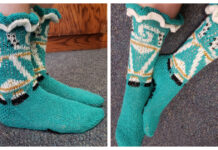 Witch's Sylph Socks Free Knitting Pattern