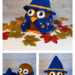 Wizard Owl Free Knitting Pattern