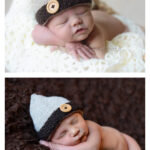 Acorn Baby Hat Free Knitting Pattern