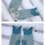 Goldfish Mittens Free Knitting Pattern