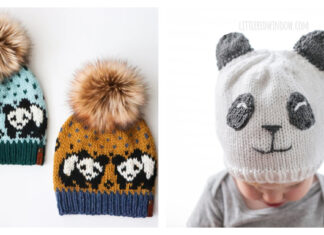 Panda Hat Knitting Patterns