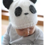 Panda Hat Knitting Pattern