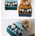 Pandastyle Beanie Knitting Pattern