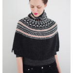 Stoneham Poncho Free Knitting Pattern